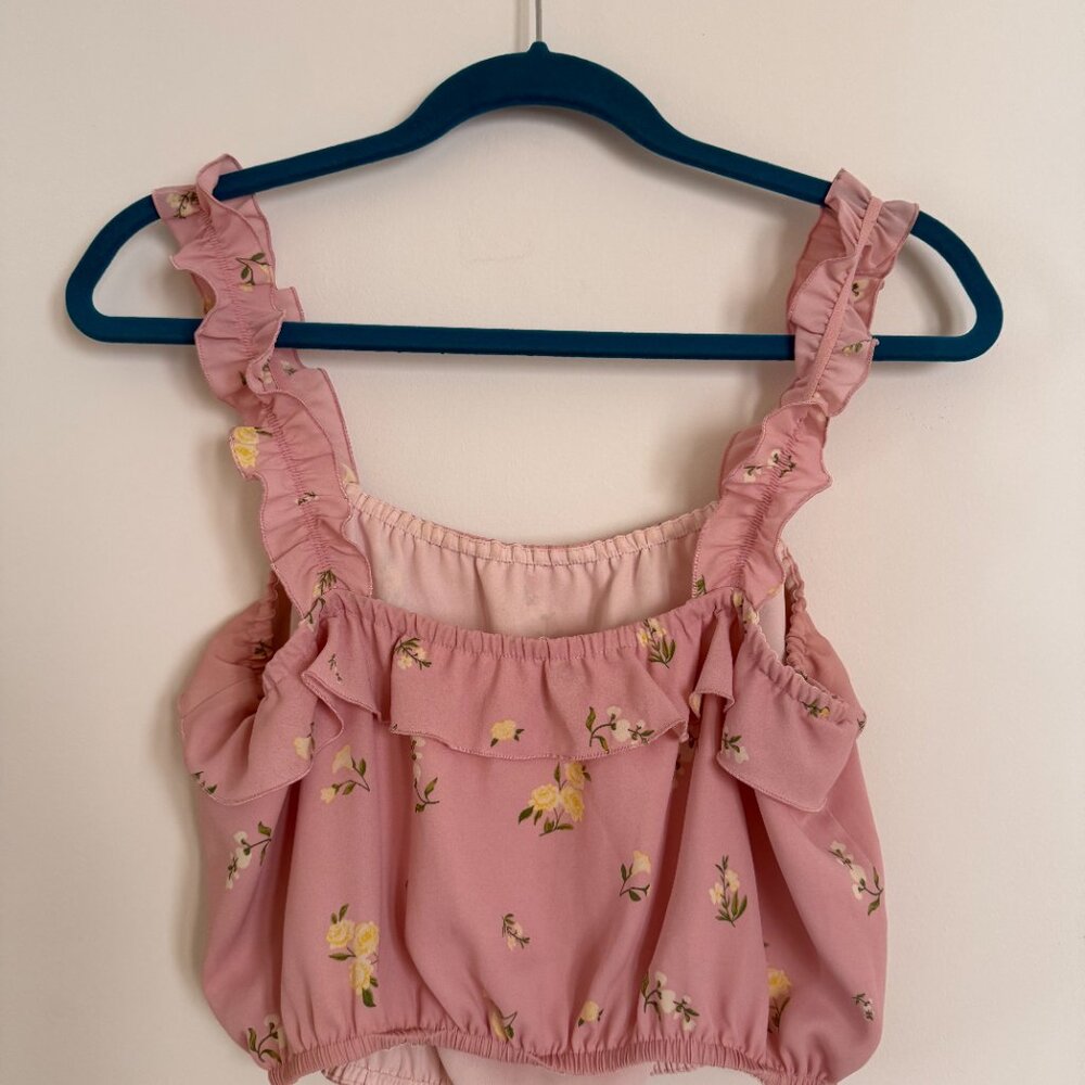 Sunday Best Ruffle Tank Top - Picture 3 of 3